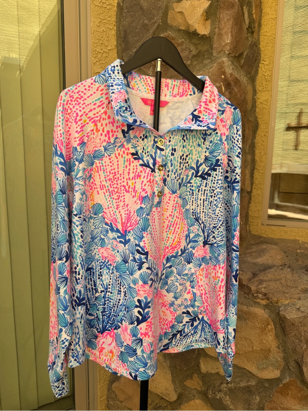 Lilly Pulitzer Captain Popover Pullover Jacket